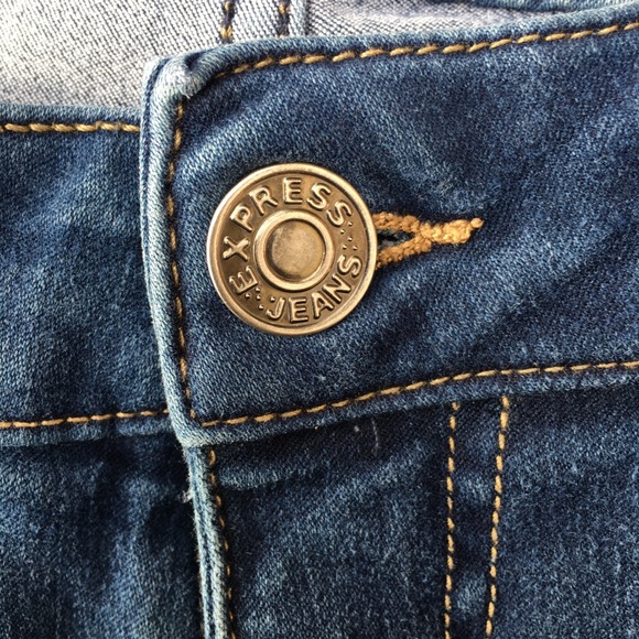 Express button fly skinny legging jeans - Picture 2 of 6